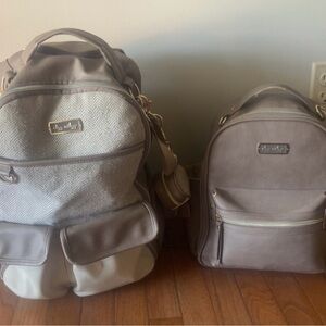 Itzy Ritzy Gray Backpack Set